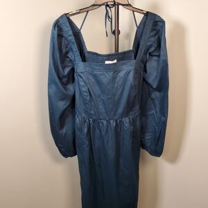 Ava & Viv Navy Long Sleeve Dress